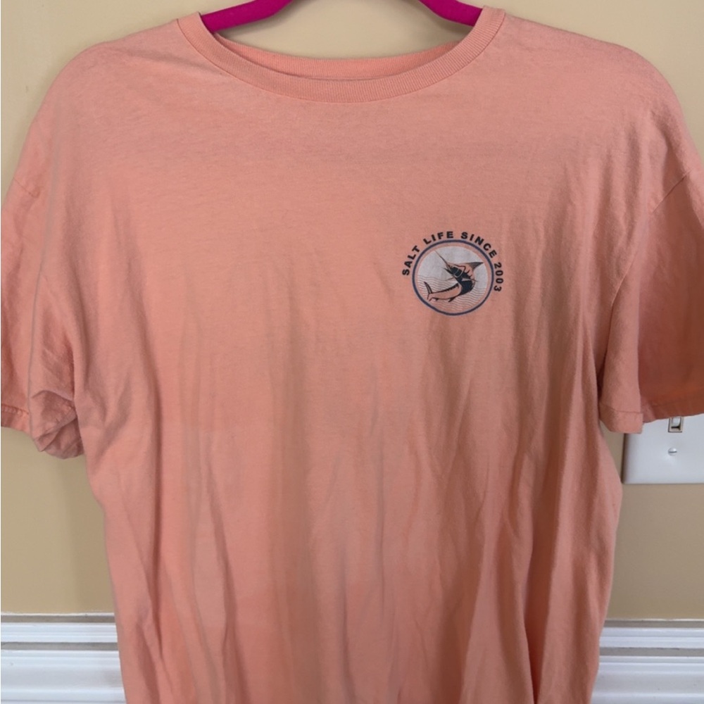 Salt Life Men's Coral Short Sleeve Tee